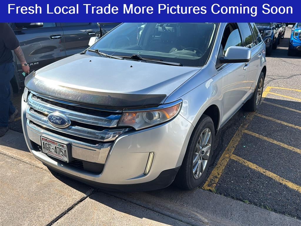 2011 Ford Edge Limited in Silver — front three-quarter view