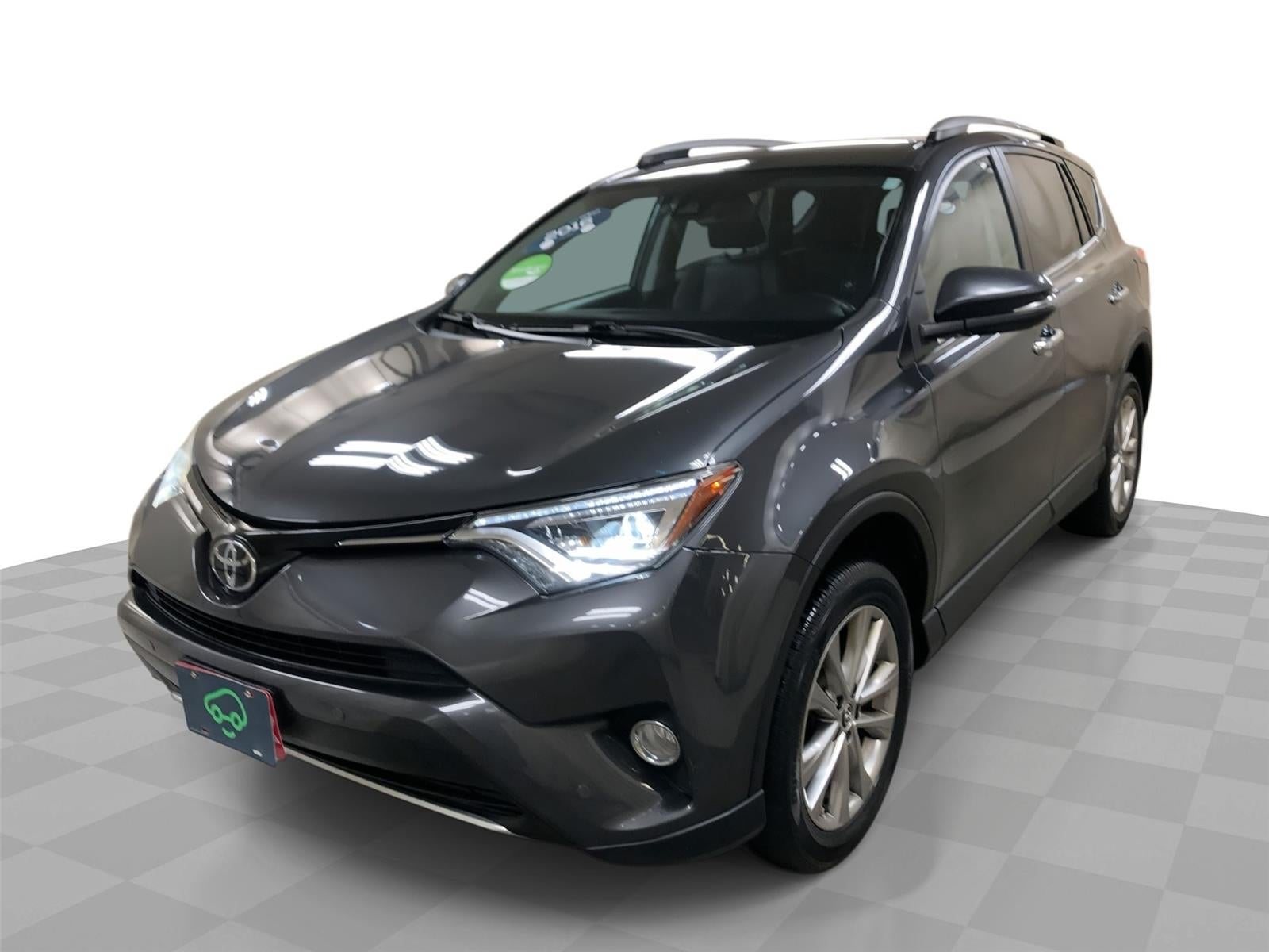 2016 Toyota RAV4 Limited in Grey — front three-quarter view